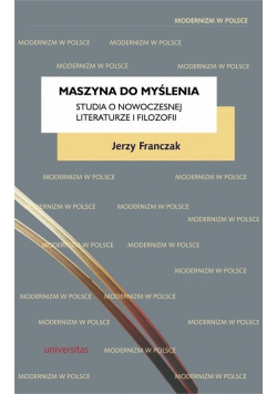 Maszyna do myślenia Studia o nowoczesnej