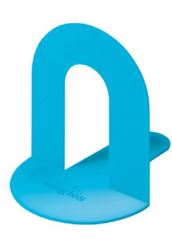 Book End - podpórka pod książki - niebieska