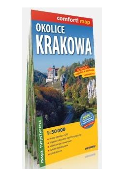 Comfort!map Okolice Krakowa 1:50 000 w.2019