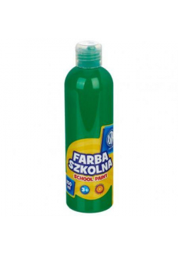 Farba szkolna zielona 250ml ASTRA
