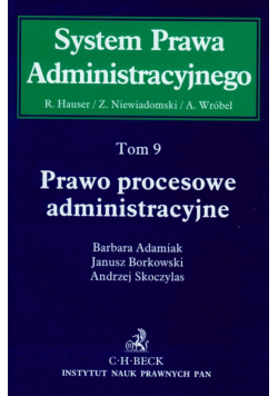 Prawo procesowe administracyjne t.9