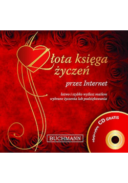 Złota księga życzeń przez internet z płytą CD