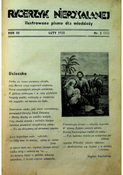 Rycerzyk niepokalanej 11 Nr ok 1935 r