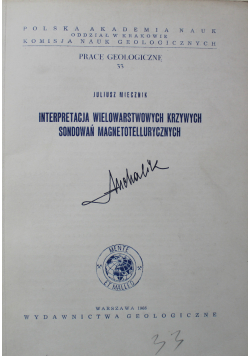 Interpretacja wielowarstwowych krzywych
