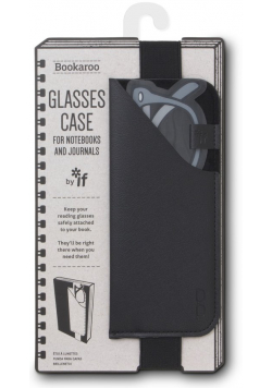 Bookaroo Glasses case - uchwyt na okulary - czarny