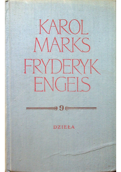 Marks Engels Dzieła tom 9 Marzec - Grudzień 1853