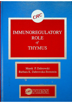 Immunoregulatory Role of Thymus