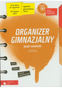 Organizer gimnazjalny. Język niemiecki z płytą CD