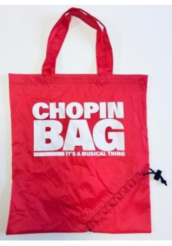 Torba na zakupy czerwona - Chopin bag