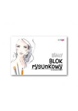Blok rysunkowy biały A4/50K (10szt) STRIGO
