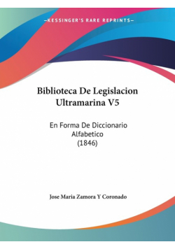 Biblioteca De Legislacion Ultramarina V5