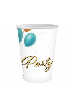 Kubeczki papierowe Party 250ml 6szt