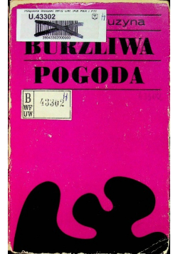 Burzliwa pogoda