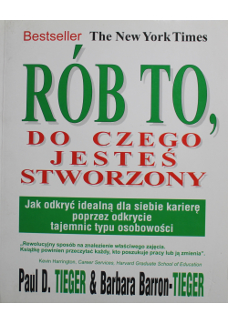 Rób to, do czego jesteś stworzony
