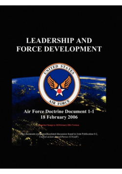 Air Force Doctrinal Document 1-1