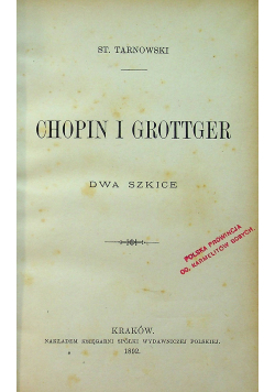 Chopin i Grottger 1892r.