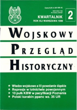 Wojskowy Przegląd Historyczny Nr 2