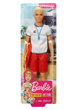 Barbie You Can Be Anything Ken kariera Ratownik