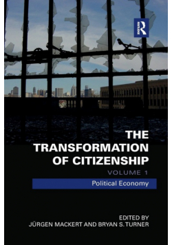 The Transformation of Citizenship, Volume 1