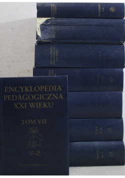 Encyklopedia pedagogiczna XXI wieku tom I - VII plus suplement
