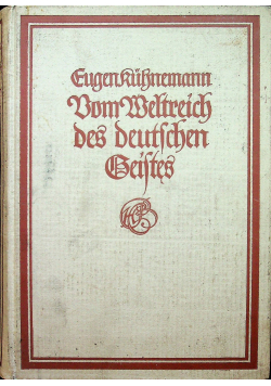 Bom Meltreich des Deutschen Geistes 1914 r