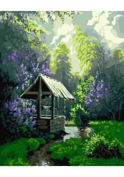Malowanie po numerach - Letni deszcz 40x50cm