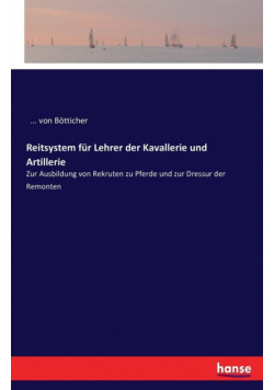 Reitsystem für Lehrer der Kavallerie und Artillerie