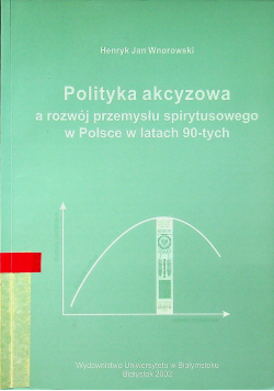 Polityka akcyzowa a rozwój przemysłu spirytusowego w Polsce w latach 90 tych