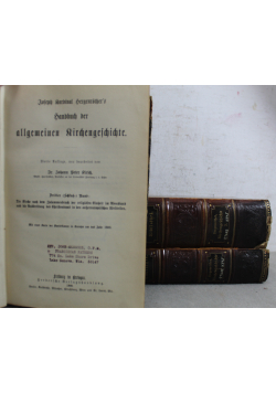 Handbuch der allgemeinen Kirchengeschichte 3 Tomy ok 1909 r.