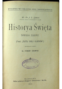 Historya Święta 1904 r.
