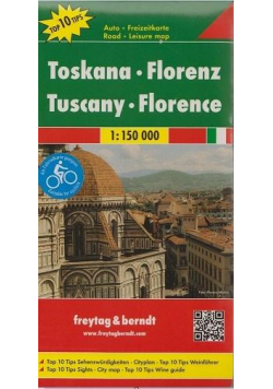 Mapa samochodowa - Toskania, Florencja 1:150 000