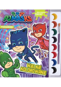 Pidżamerski. Malowany świat. Wielkie kolorowanie