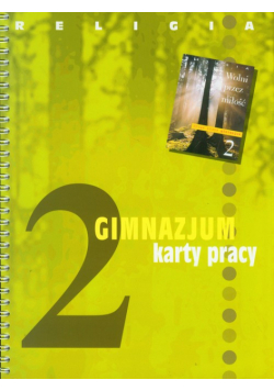 Religia 2 Karty pracy Gimnazjum