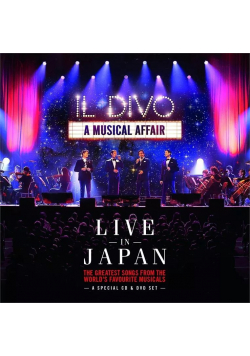 Il Divo A Musical Affair Live in Japan Płyta CD + DVD Nowa