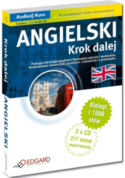 Angielski Krok dalej książka + 3 CD