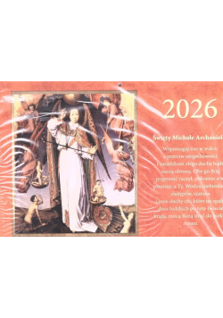Kalendarz 2026 trójdzielny Śwqięty Michale