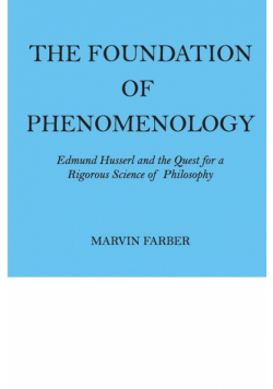 The Foundation of Phenomenology