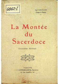 La Montee du Sacerdoce 1928 r