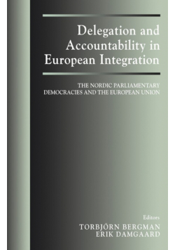 Delegation and Accountability in European Integration