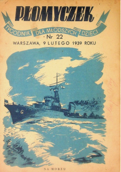 Płomyczek Nr 22 / 39, 1939 r.