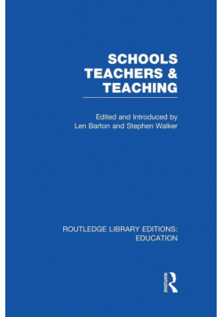 Schools, Teachers and Teaching (RLE Edu N)