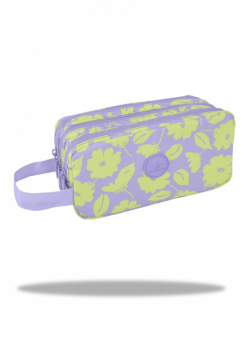 Saszetka potrójna z rączką Coolpack Primus L Flores Lila