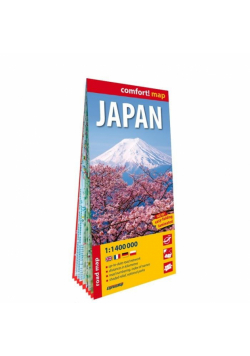 Japonia mapa samochodowo-turystyczna 1:1 400 000