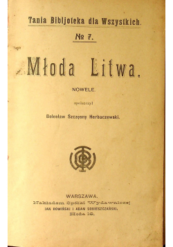 Młoda Litwa 1907 r