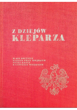 Z dziejów Kleparza