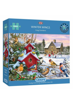 Puzzle 1000 Zimowe skrzydła