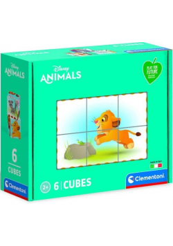 Kostki 6 el Play For Future Disney Animals