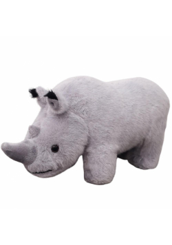 Maskotka Nosorożec Przytulanka szary 30cm