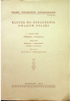 Klucze do oznaczania owadów Polski Cz XIX Zeszyt 24 d