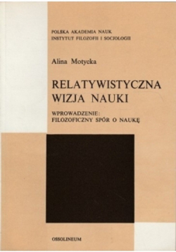 Relatywistyczna wizja nauki wprowadzenie